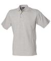 H100 Cotton Pique Polo Shirt Heather colour image